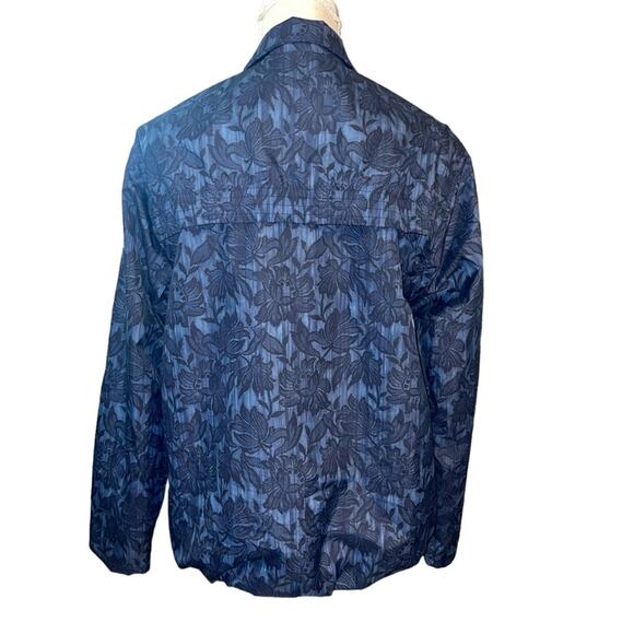 Athleta Sightseer Lace Jacket Blue Size Small - Picture 12 of 13